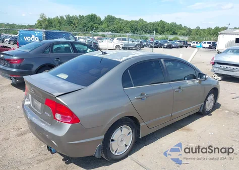 2006 Honda Civic Hybrid из США, поврежденный, VIN JHMFA36236S030865